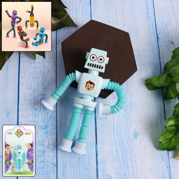 Flexible robot shape magic spring toy