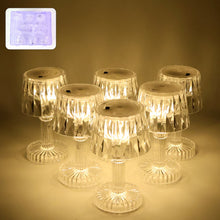 Battery Operated Decorative LED Mini Table Lamp (6 Pc / Set)