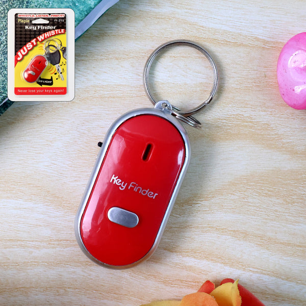 Key Finder Anti Key Lost Key Chain Whistle Induction (1 Pc)
