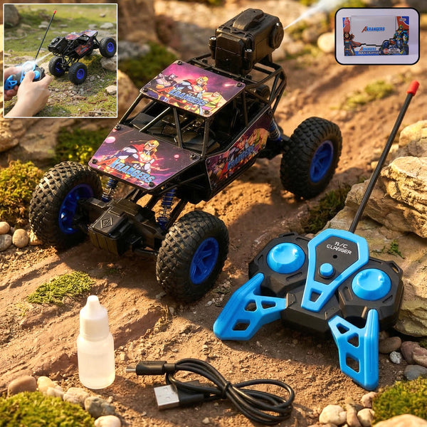 Remote Control Rock Crawler Off Road Toy Car (1 Pc)