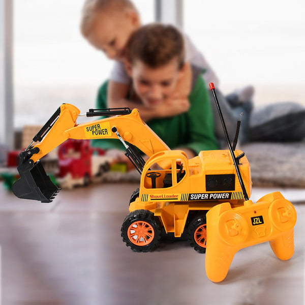 Plastic JCB Construction Toy Remote Control Super Power JCB Truck Toy for Kids 1 Set