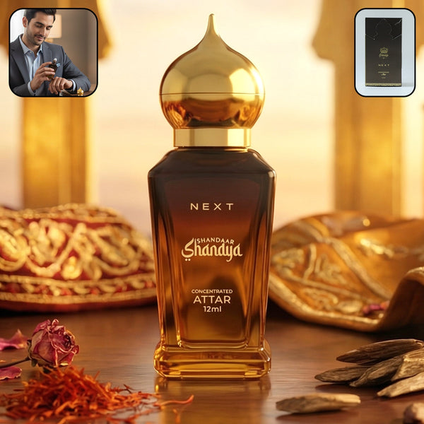 Next premium Shandaar Shanaya attar perfume 12 ml bottle