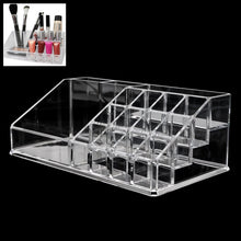 16 Compartment Cosmetic Makeup Jewellery Lipstick Storage Organiser Box