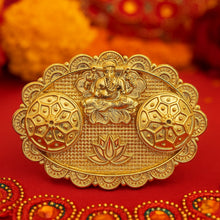 Ganesh Embossed Roli–Chawal Kumkum Chopra - (1 Pc)