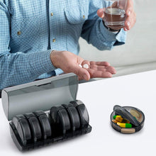 Weekly Pill Organizer 2 Times a Day Travel 7 Day Pill Box