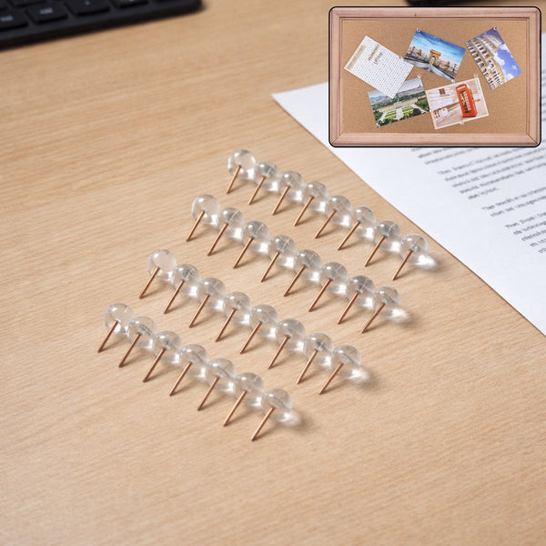 Clear Thumb Tacks