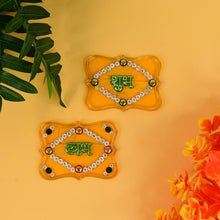 Shubh Labh Decorative Wall Hangings (2 Pc)