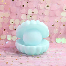 Pearl Shell Night Lamp Decorate Desk Lights Nursery Toy Lamp (Small Battery Operated)