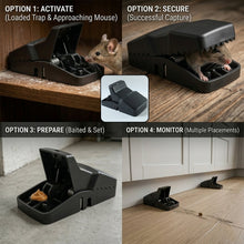 mouse trapping tool for home kitchen storage areas