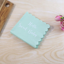 Hello Sweet Baby Party Paper Napkins (31 x 31 cm / 24 Pc)