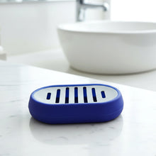 Plastic Soap Holder Tray with Drain Slots (1 Pc)
