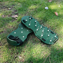 Garden Lawn Aerator Sandals – Spiked Grass Aerator Shoes for Yard & Patio
