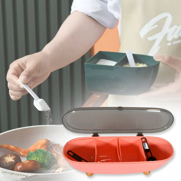 Spice Bottle Spice Jar Durable Seasoning Box Food Grade Tray for Kitchen  1 Pc