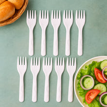 Compostable Bagasse Fork – 10 Pcs Pack