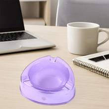 Oblivion Transparent Pueple Plastic Ashtray (1 Pc)