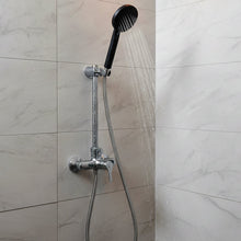 Handheld Bathroom Shower Head with Flexible Stainless Steel Hose 143 Cm Long