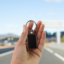 Prestige Edge Sleek Rectangular Keychain