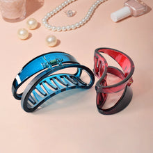 Plastic Hair Clamp Grip, Simple Matte Hair Barrette Clamp (1 Pc)