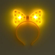 LED Glowing Bow Hairband (1 Pc)