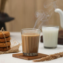 Supermom Plastic Chai Pyali Transparent Tea Glass Set (130ML / 6 Pc)