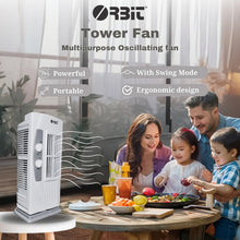 Orbit Portable Micro Oscillating Tower Fan