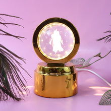 Radhe Krishna Crystal Ball Night Light – 1 Pc