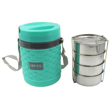 Double Wall Insulated Tiffin with Handle (1 Pc): Stackable, Hot Food Container