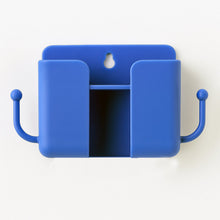 Wall Fixable Blue Mobile Stand 
