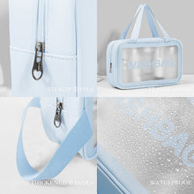 Clear PVC Travel Pouch Set