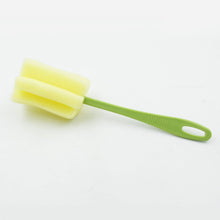 Durable 20cm sponge brush for deep cleaning bottles, glasses and kitchen containers
