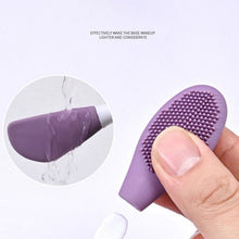 Double-Headed Silicone Mask Brush – Facial Cleansing & Mask Application Tool (1 Pc)