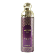 Next Velvet Oud perfume deodorant bottle view