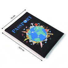 Stylish Printed Passport Holder Cover (1 Pc)
