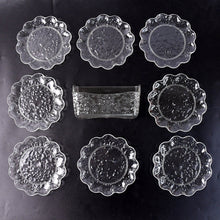 9 in 1 Plastic Bowl With Serving Tray / Plates Set