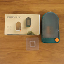 Wall Mounted Soap Holder with Drain Tray (1 Pc)