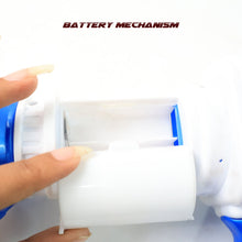 32 Holes Big Powerful Machine Bubble Gun Toys (1 Set)