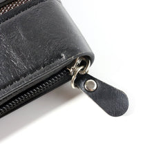 Compact Zip-Around Card Holder Wallet for Men & Women (1 Pc)