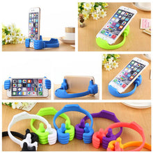Hand-Shaped Mobile Stand – Universal Support for Home & Office (1 Pc, With Color Box)