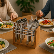 Apex Premium Stainless Steel Cutlery Set (24 Pc)