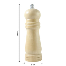 Classic Wooden Manual Pepper Grinding Mill  (1 Pc)