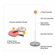 Portable Wiff Waff Rebound Table Tennis Trainer Set (1 Set)