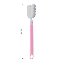 Long Handle Silicone Bottle Cleaning Brush 32 cm (1 Pc)