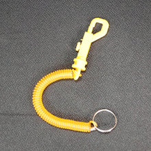 Coiled Retractable Keychain - (1 Pc)