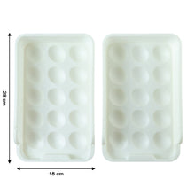 stackable egg storage tray for refrigerator