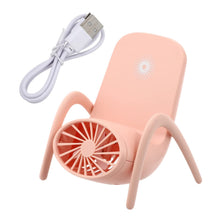 Portable Multi-Function Phone Holder Fan