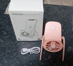 Portable Multi-Function Phone Holder Fan