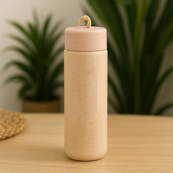 350ml Leak Proof Glass Water Bottle - Hot & Cold, BPA Free, Travel