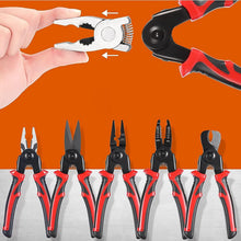5 in 1 Wire Stripper Pliers Set  Soft Grip, Anti-Slip, Alloy Steel, Cutting & Stripping