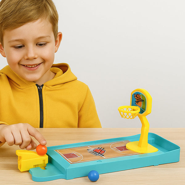 Mini Table top Finger Basketball & Bowling Game – Indoor Family Fun for Kids & Adults