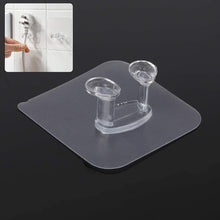 Transparent Self-Adhesive Wall Hook Waterproof & Oil-Proof Strong Holder (1 Pc)
